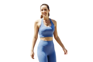 New Hanging Neck Yoga Vest Comfortable Stretchy Breathable Sweat Wicking Yoga Sports Bra for Women