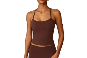 European American Winter Sanding Beauty Back Yoga Vest Quick-Drying Tank Top Tight-Fitting Fitness Running Sports Women's