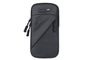 Fashion Waterproof Leather Sports Fitness Arm Bag for Huawei/Vivo Mobile Phone-Outdoor Running Morning & Night Use