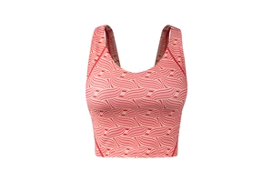 Custom U Neck Breathable Fitness Tank Top Shockproof Yoga Bra with Plus Size for Summer Running Sports Bra for Women