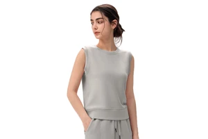 Spring Summer Naked Yoga Women's Fashionable All-match Quick-drying Breathable for Loose Fit Tank Top Fitness Running Sports