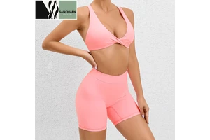 Women's Cross Back Workout Top Sexy Sleeveless Gym Fitness Yoga Sports Bra for Running and Gym Activities