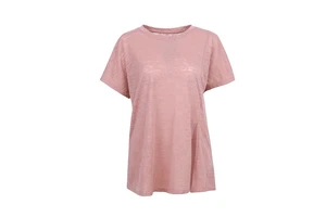 2025 Women's Loose Blouse Short-Sleeved T-Shirt Breathable Lightweight Quick-Drying Fitness Wear for Yoga Running Slimming Look
