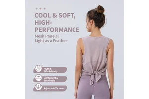 Custom Women's Stretchy Adjustable Long Sleeved Spandex/Nylon V-neck Blouses Lightweight Open Front Seamless Printed Tops Yoga
