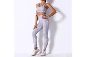 Altitude Nine Netherlands: Longline Sports Bra Built on Cotton/Spandex Brush Back Fleece