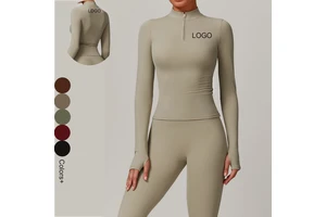 Polyester Spandex Graphene Filament Breathable Mesh Jacquard Knit 280 GSM for Yoga Sets