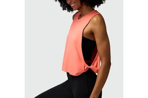 Wholesale Women Custom Workout Fitness Quick Dry Yoga Sleeveless Vest Loose Fit Tank Top Singlet Gym Tank Tops