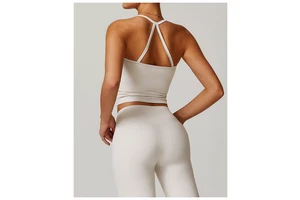 Women's Breathable Quick-Drying Fitness Yoga Top Beautiful Outdoor Sports Vest