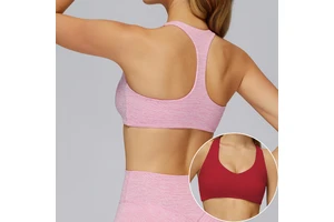 High Quality Brushed Yoga Bra Outdoor T-Back Fitness Top Women's Running Tight Casual Sports Bra