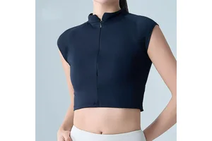 New Yoga T-shirt High Elastic Seamless Casual Tight Women's Sports Short-sleeved Spandex Striped Jogging Fitness