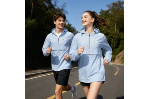Custom Lightweight Breathable Sports Hooded Sun Shirt Quick Dry Cooling Half Zip Pullover UV Protection for Men Women Couples