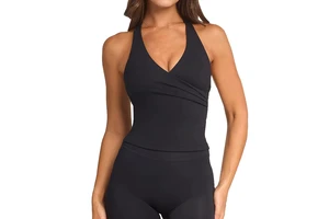 Women Soft Breathable Fitness Racerback Athletic Tank Tops Exercise Soft Workout Yoga Shirts