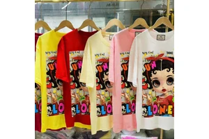 2026 ZiTong Women's Summer Casual Crew Neck Short Sleeve Knitted Spandex Cotton Blend Breathable Loose Fit Long Top XXS-XS