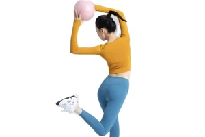 High Quality Solid V-neck Light Running Fitness Breathable Fast Drying High-strength Tight Female Yoga Short Sleeve Tops