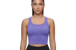 Women's Summer Lightweight High Elastic Slim Yoga Tank Top Breathable Spandex Sports Vest