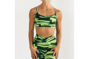 New Arrival High Quality Women's High Support Breathable Seamless Spandex/Polyester Plus Size Reversible Waterproof Fitness
