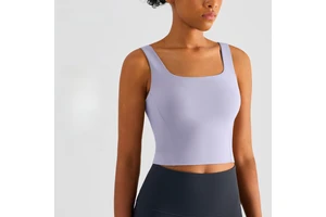 Custom High Quality Sports Yoga Vest Breathable Quick-Drying Fitness Tops Women'S Gym Running Sports Bra