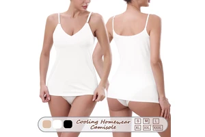 S01 Women's Cooling V Neck Scoop Neck Convertible Homwear Camisole