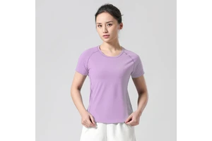 Women Workout Shirts Athletic Tee Dry Fit Yoga Gym Basic Tops Women's Dry Fit Short Sleeve T Shirts Athletic Workout Tee Tops