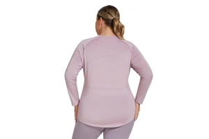 Plus Size Lightweight Cool Feel Mesh Quick Drying Breathable Women Sport Gym Yoga Loose Casual Loungewear T-Shirts