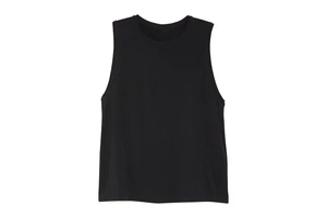 Women's Cotton/Polyester Sleeveless Gym Vest Quick Dry Eco-Friendly Solid Sport Yoga Tank Top Custom Jersey Fabric for Running