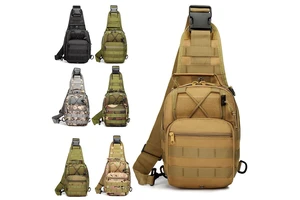 Custom Waterproof Outdoor Chest Sling Bag 72 Hours Fast Ship Tactical Crossbody Shoulder Bag Sling Bag for Men/Women