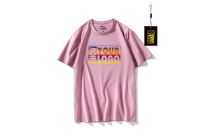 Custom Print MOQ 20pcs Mixed M023 95% Cotton 5% Spandex 180gsm Regular Fit Plus Size Women's T-shirts With Free Labels and Tags