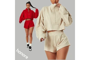 Fashion Women Custom Logo Sport Top Yoga Zipper Running Jackets Long Sleeve Outdoor Fitness Yoga Running Jacket