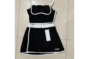 A41 New Color-matched Quick-drying for Fabric Sports Vest Women Fitness Shock-proof Korean-style Summer High-stretch Yoga Top