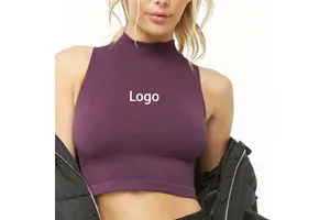Wholesale New Arrival Fashion Bamboo Custom Logo Black Short Sleeve Slim Fit Gym Sports Crop Top Women's Clothing Viscose Hole