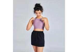 Luckpanther Slim Fit Round Neck tank Top With Removable Pads Women Yoga Top Sports Top