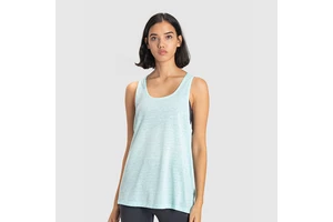 High Elasticity Thick Fleece Fabric Moisture Wicking Plaid Pattern Custom Logo Quick-Dry Women's Yoga Tank Top