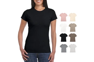 Custom Women Baby Tee Fitness Wear T Shirt Slim Fit 91.6%Cotton 8.4%Spandex Woman Tees T-Shirt For Ladies 2026 Summer New Style