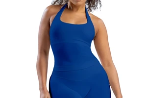 New Seamless Square Neck Halter Sports Bra Women Backless Yoga Tank Top Fitness Workout Activewear
