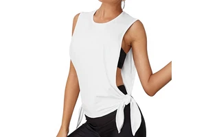 Sports Vest Women Quick-drying Running Bodysuit Sleeveless Yoga Clothes Beautiful Back and Outerwear Blouse Loose and Slim