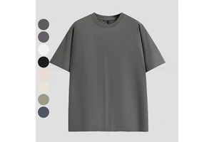 Wholesale High Quality Women's Heavyweight Unisex Black Yoga Cotton T Shirt Custom Fitness Running Round-Neck T-Shirts for Women