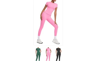 China Bangladesh Factory Price OEM Customized Logo Solid Waist Embroidery Womens Neck Sports Yoga Running Fitness Tight T Shirt
