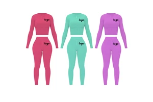 High Quality Loungewear Women Sets Casual Women Yoga Legging Skinny Trousers Soft Foldover Pants for Women's Flare Pants