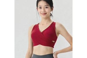 Deep V Neck Halter Seamless Simple Sports Bra Backless Sleeveless for Women Mesh Breathable Yoga Shirt with Removable Padding