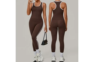 2025 New Athletic Sport Activewear Ropa Deportiva Sportswear Fitness & Vest Yoga Running Wear Gym Fitness Women Workout Sets