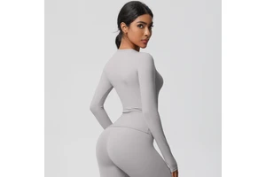 Customized Breathable Yoga Tank Top Seamless Quick Dry Four-Way Stretch Backless Spandex/Nylon Skinny Fit Sweat-Wicking Sports