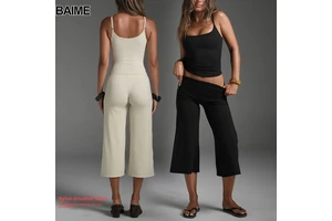 New Camisole Yoga Vest, Running Sports Vest, Quick Drying Adjustable Shaping Fitness Top for Women