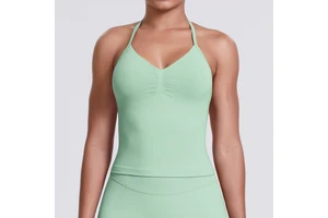 Core-Spun Cotton-Feel Polyester Moisture-Wicking Seamless Circular Knit 230 GSM for Leggings