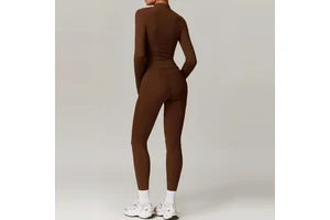 Long Sleeve Yoga Tight Regular Fit Breathable Printed Stretchy Design Great Gym Running Winter Wear Direct Factory Sale