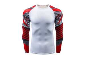 Womens Long Sleeve Compression Shirt Stretchy Slim Fit Quick Dry Gym Workout Fitness Training Athletic Performance Activewear