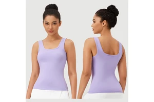 Quick-Dry Sleeveless Lady One Piece Custom Sports Yoga Fitness High Quality Gym Workout Plus Size Top For Women