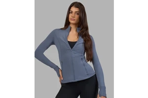 New Style Breathable Fitness Sports Top Long Sleeve Slimming Running Gym Jacket Solid Quick-drying Lulu Yoga Jacket for Woman