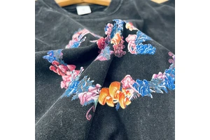 Custom Heavyweight 100% Thick Cotton Boxy Men'S T-Shirts Dtg Design Print Dtg T-Shirt Printing Acid Wash Dtg Print T-Shirt
