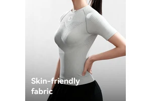 GJ JS17 Fashion Pack Workout Shirts for Women, Moisture Wicking Quick Dry Active Athletic Women's Gym Performance T Shirts