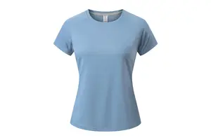 Wholesale Women Sports t Shirt Moisture Wicking Workout t Shirts Short Sleeve Quick Dry Athletic Tee Fitness Running Yoga Tops